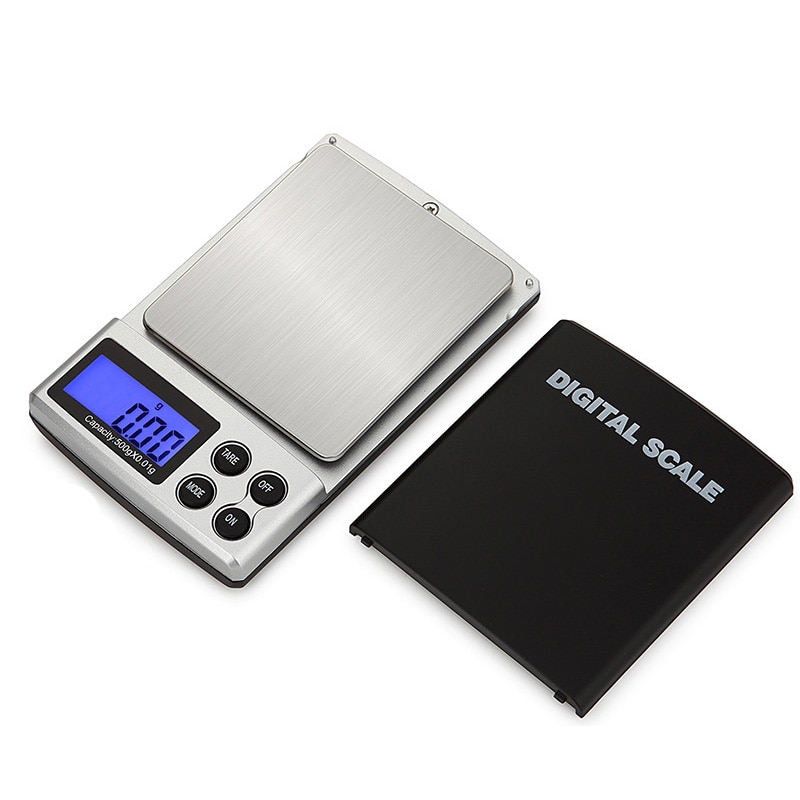 0.01/0.1G Precisie Mini Digitale Weegschaal Lcd Elektrische Pocket Gram Gewicht Voor Sieraden 100/200/300/500/1000G Hoge Nauwkeurigheid
