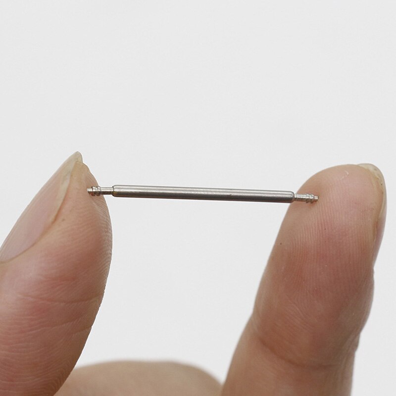 1.5mm horloge accessoires dikke leren horlogeband stalen vaste as armband van horloge onderdelen