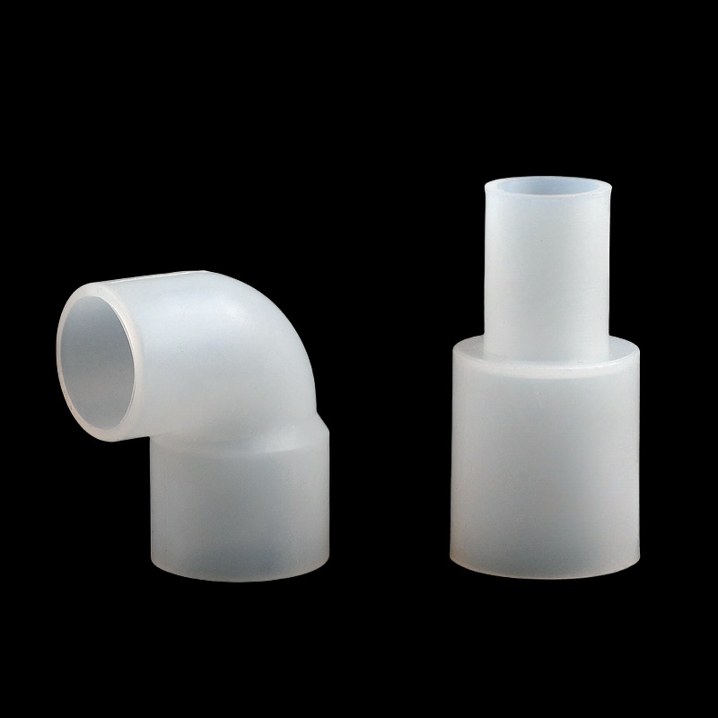 1~5PCS Silicone Flexible Joints Reducing Direct Elbow Hose Accessories Food Grade Tube Flexible Drink Water Soft Connector