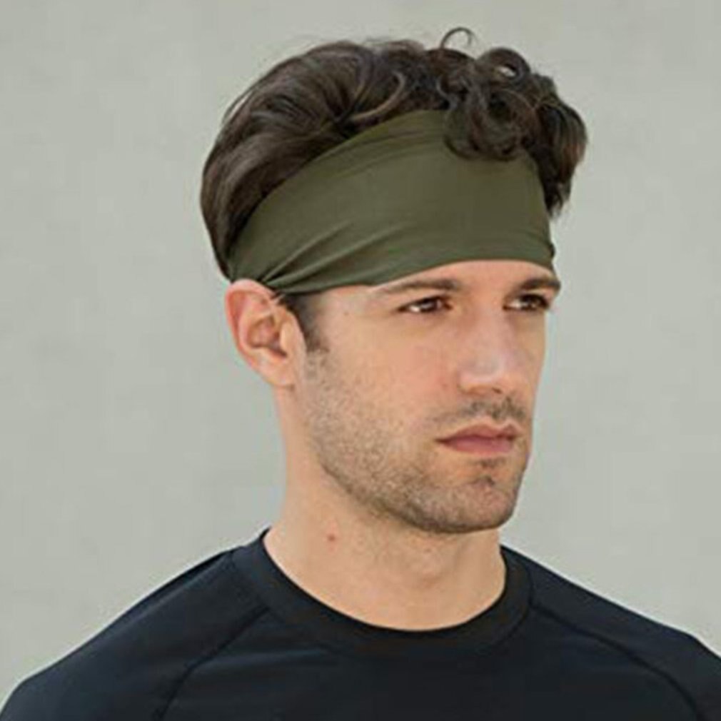 Hoofdband Mannelijke Sport Zweet Gids Running Haarband Bescherming Voorhoofd Zweten Wicking Vrouwelijke Hoofddoek Fitness