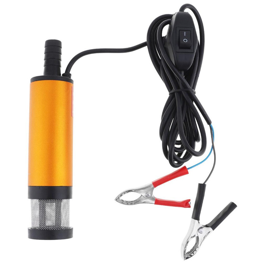 DC 12V Electric Submersible Pump for Pumping Diesel Oil Water 12L/min Fuel Transfer Pump