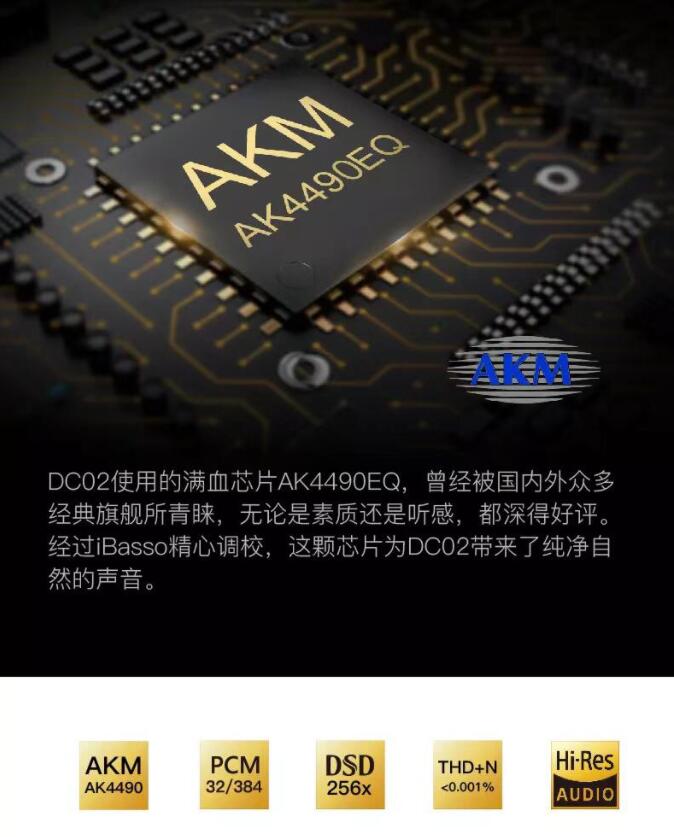 ibasso USED DC02 typec Android phone computer decoding headphone amplifier dac AK4490