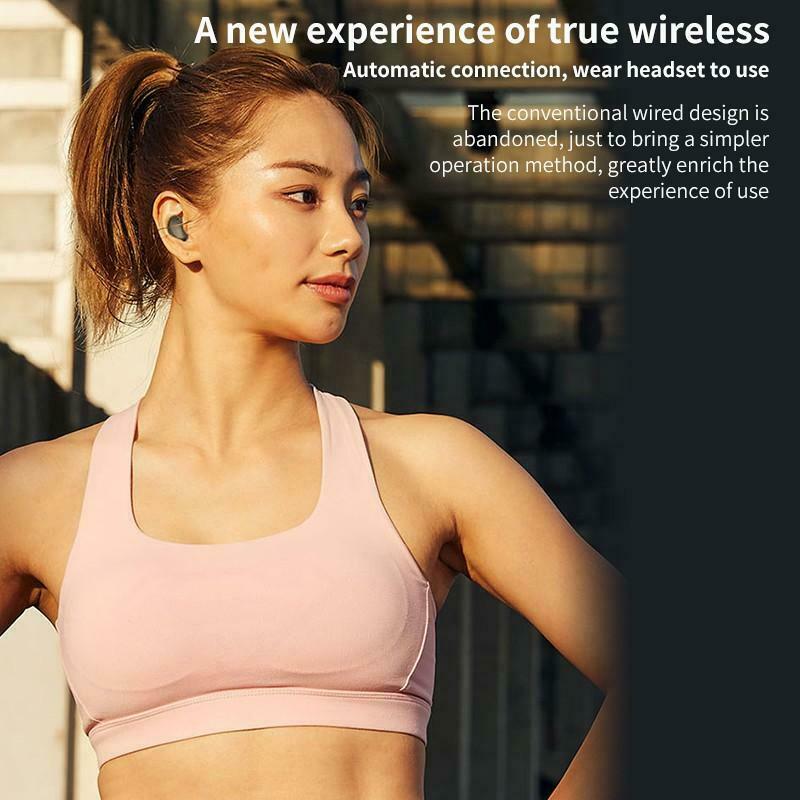 F12 TWS In Ear Earbuds Wireless Earphones Bluetooth Fitness Headsets Fitness Gaming Earphone For Iphone Xiaomi Fone De Ouvido