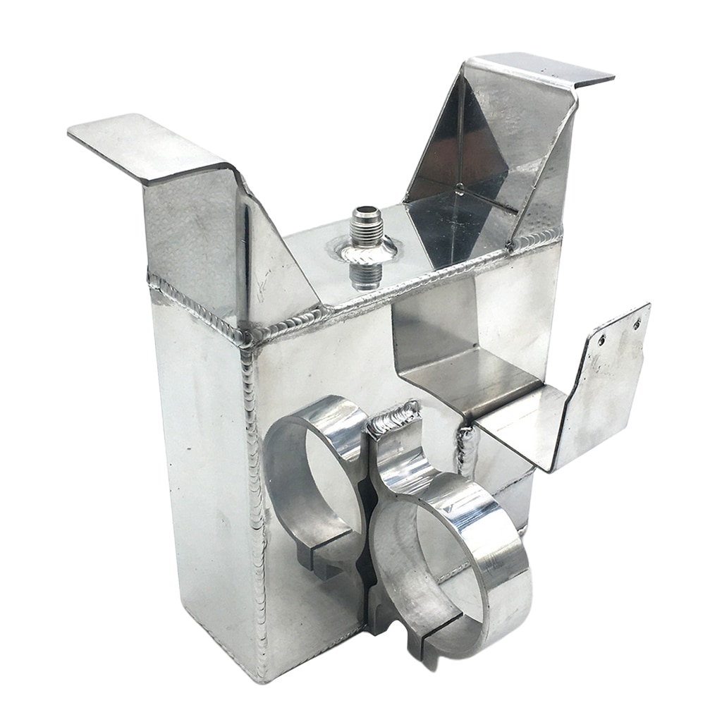 044 Pumps Mount 1.5L Under Car Fuel Surge Tank, Silver, Brand