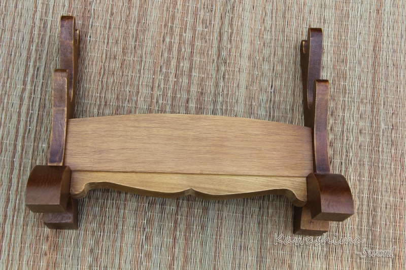 Grade A Japanese sword stand hard wooden made for display decoration