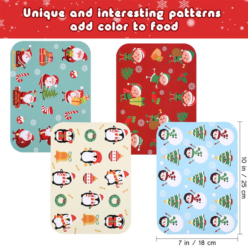 20pcs Christmas Takeout Boxes Tinfoil Pans With Lids Disposable BBQ Carry Out Box Foil Pans With Covers For Baking Cooking