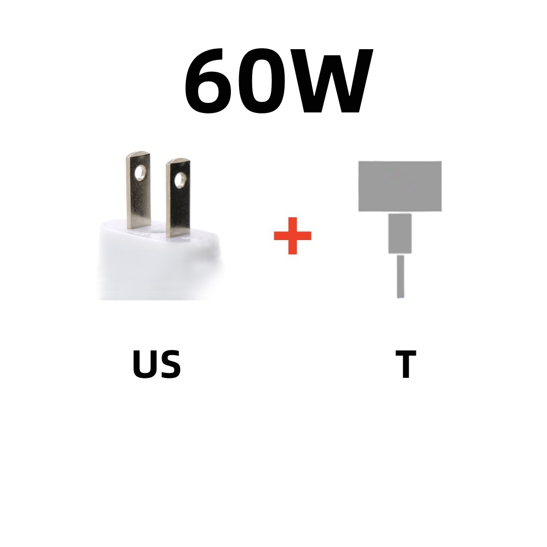 A1466 A1278 A1502 A1398 A1286 A1465 Power Adapter For Macbook Air Pro 45W 60W 85W Magsaf* 2 1 Magnetic Power Adapter Charger: Dark Grey