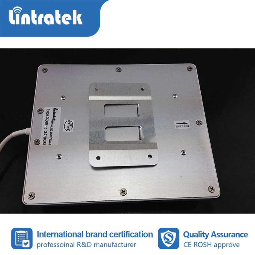 9dbi Indoor Antenne 2G 3G 4G 700-2700Mhz Gsm Lte Panel N Male Connector Voor signaal Booster Cellulaire Versterker Repeater Lintratek