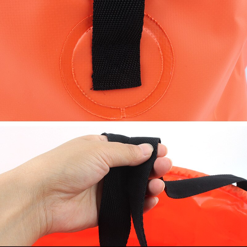 Water Storage Bucket Outdoor 20L Blue Camping Foldable Telescopic