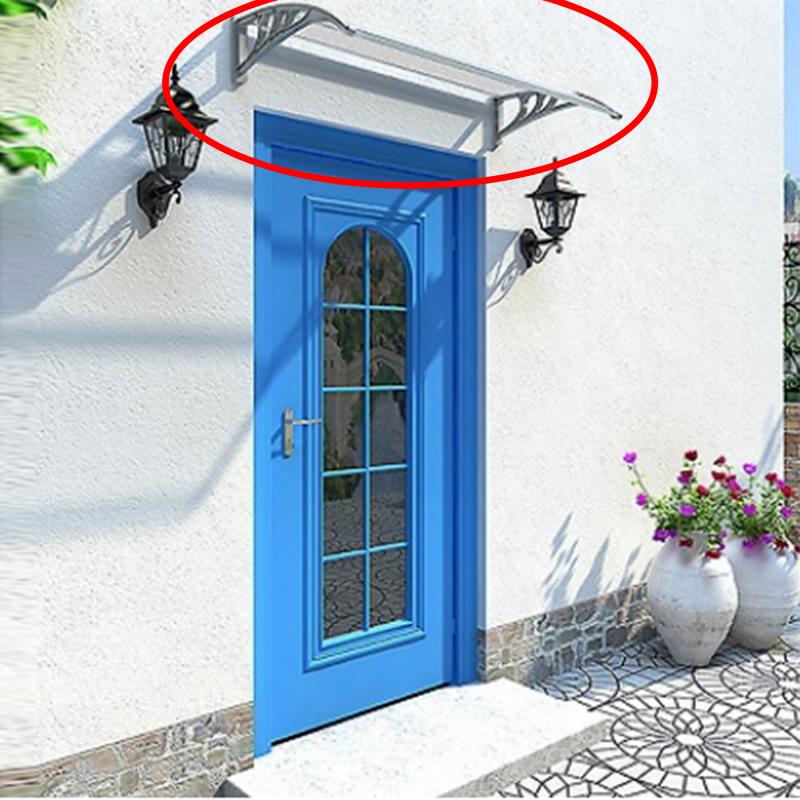 Tent Awning Window Canopy Rain Shelter Roof Sun Shade Door Furniture Top Patio Cover Front Celldeal Shade Cover 1X3M HWC