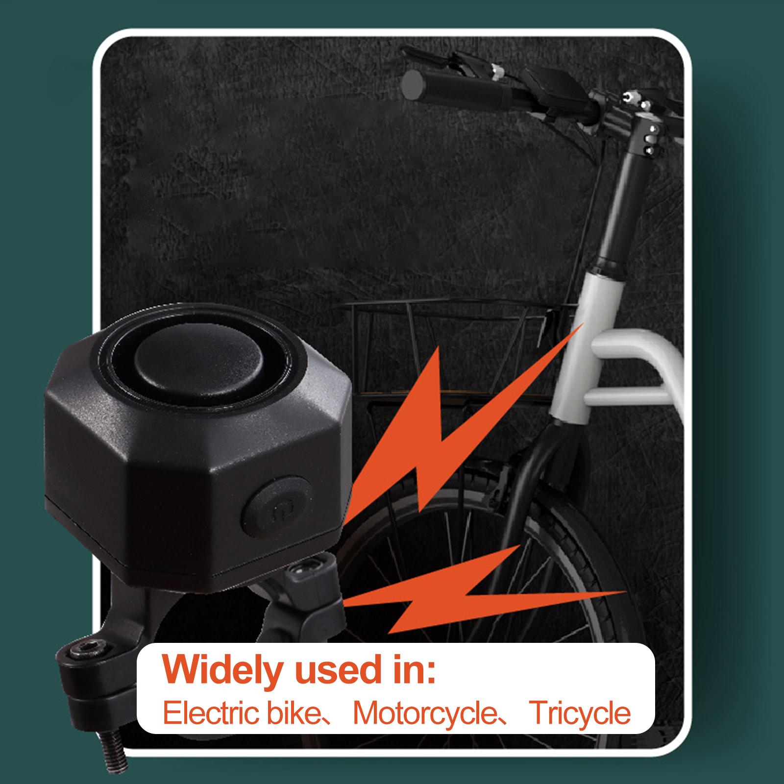 Fiets Alarm Usb 113dB Draadloze Sirene Inbreker Anti Diefstal Mount Trailer Met Afstandsbediening Alarmsysteem Fiets Alarm Voor Fiets