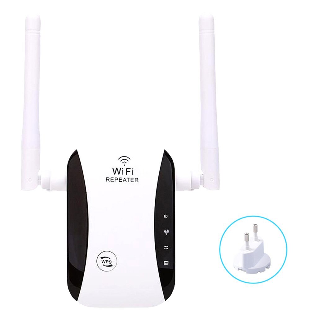 Wireless WiFi Repeater Wifi Extender 300Mbps WiFi Amplifier 802.11 b/g/n Wi Fi Booster Long Range Repiter Wi-fi Repeater: EU 220V