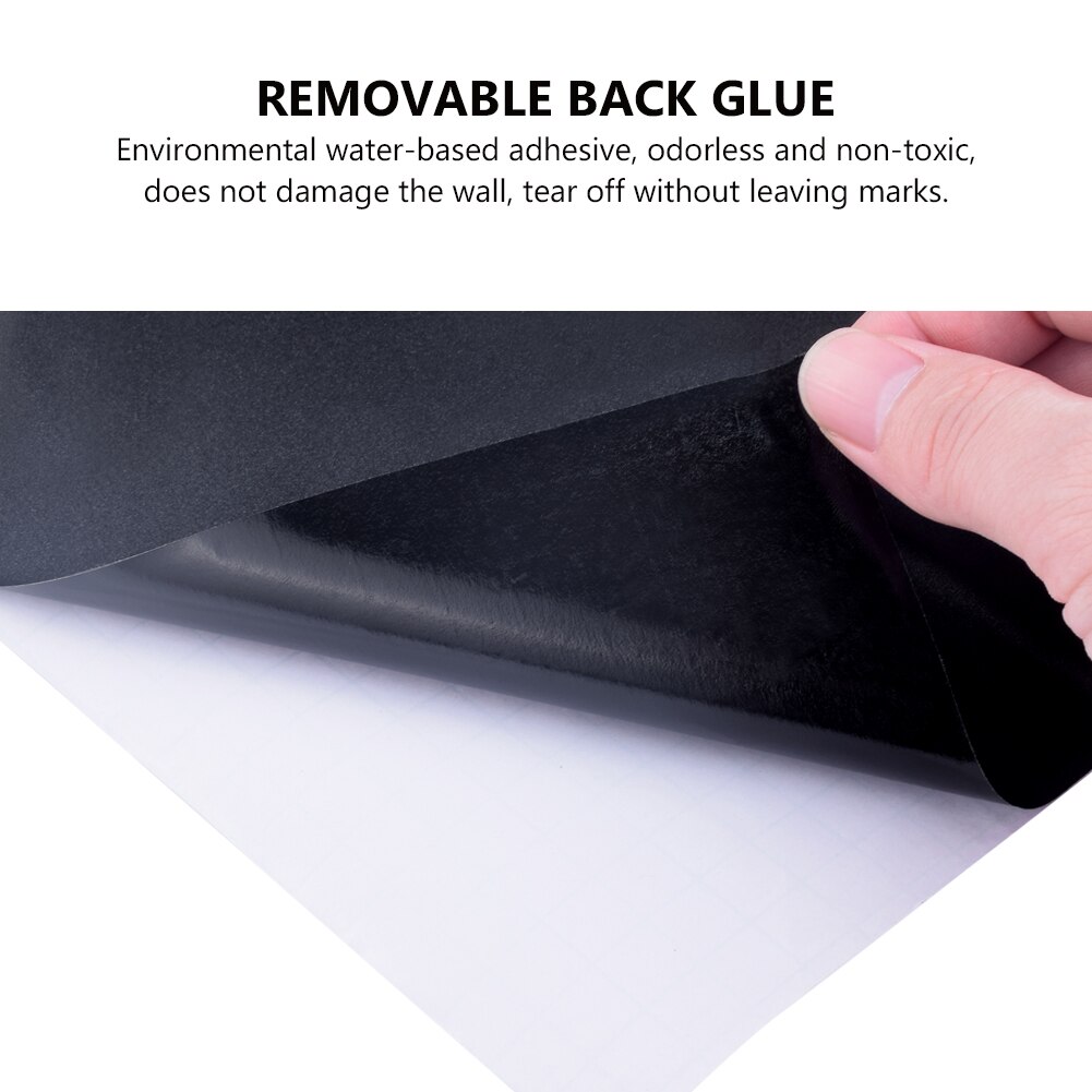 4 SIZE Blackboard Contact Paper Chalkboard Wall Sticker Vinyl Chalk Board Wallpaper for Child drawing practice writing