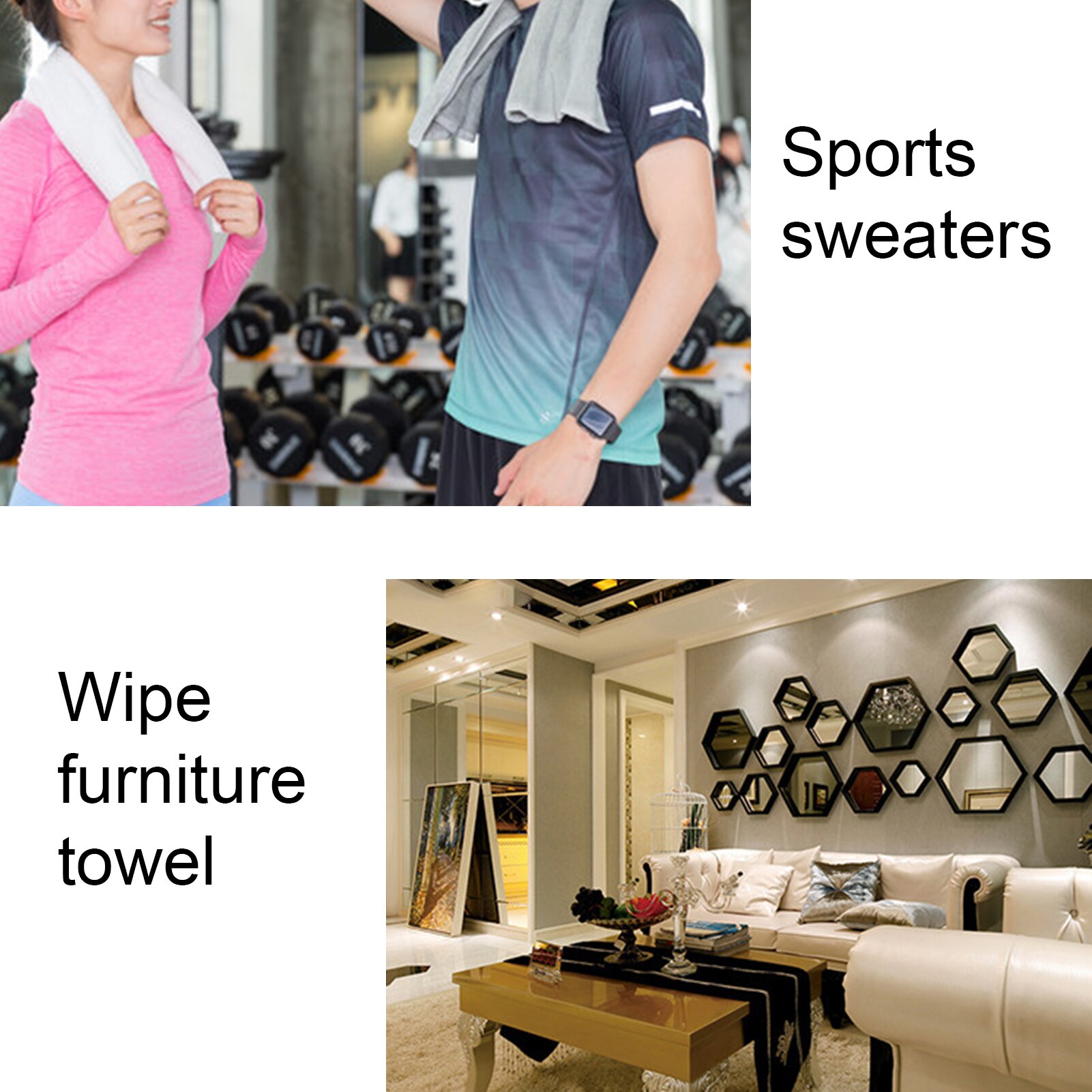 Toalhetes absorventes super absorventes da limpeza do carro do cuidado do carro da janela do assoalho do cabelo do animal de estimação do deerskin multiuso