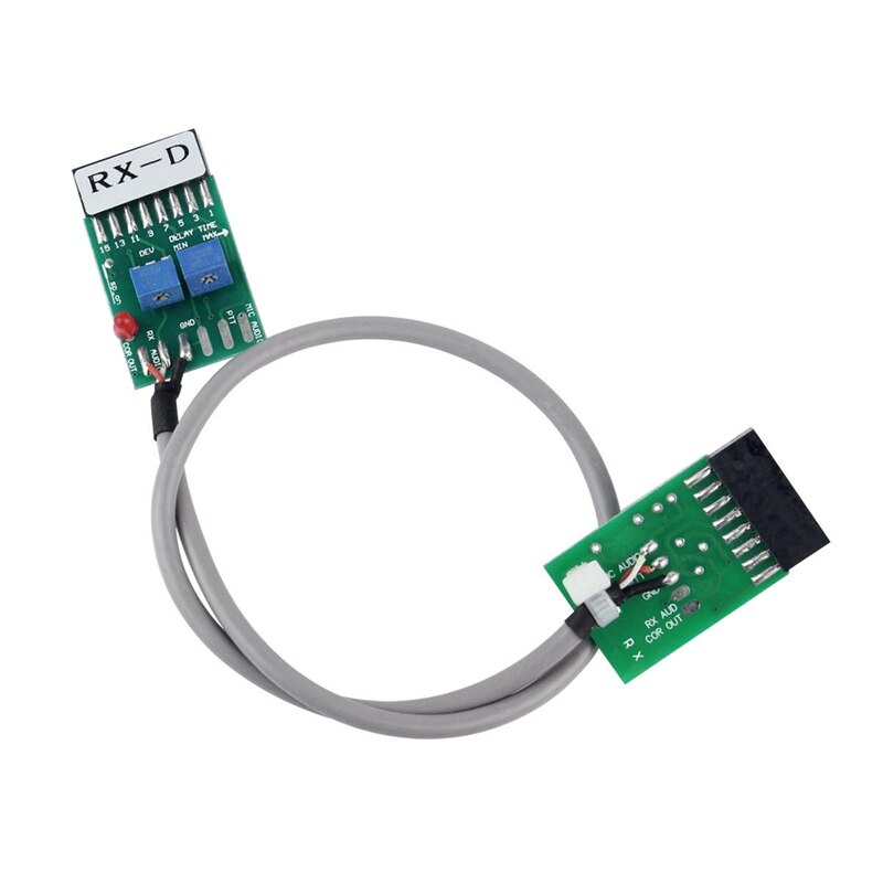 Repetidor de estación de relé de Radio, Cable conector de TX-RX de retardo de tiempo para Motorola B2C y Walkie Talkie para BaoFeng Uv-5R, antena sma-em