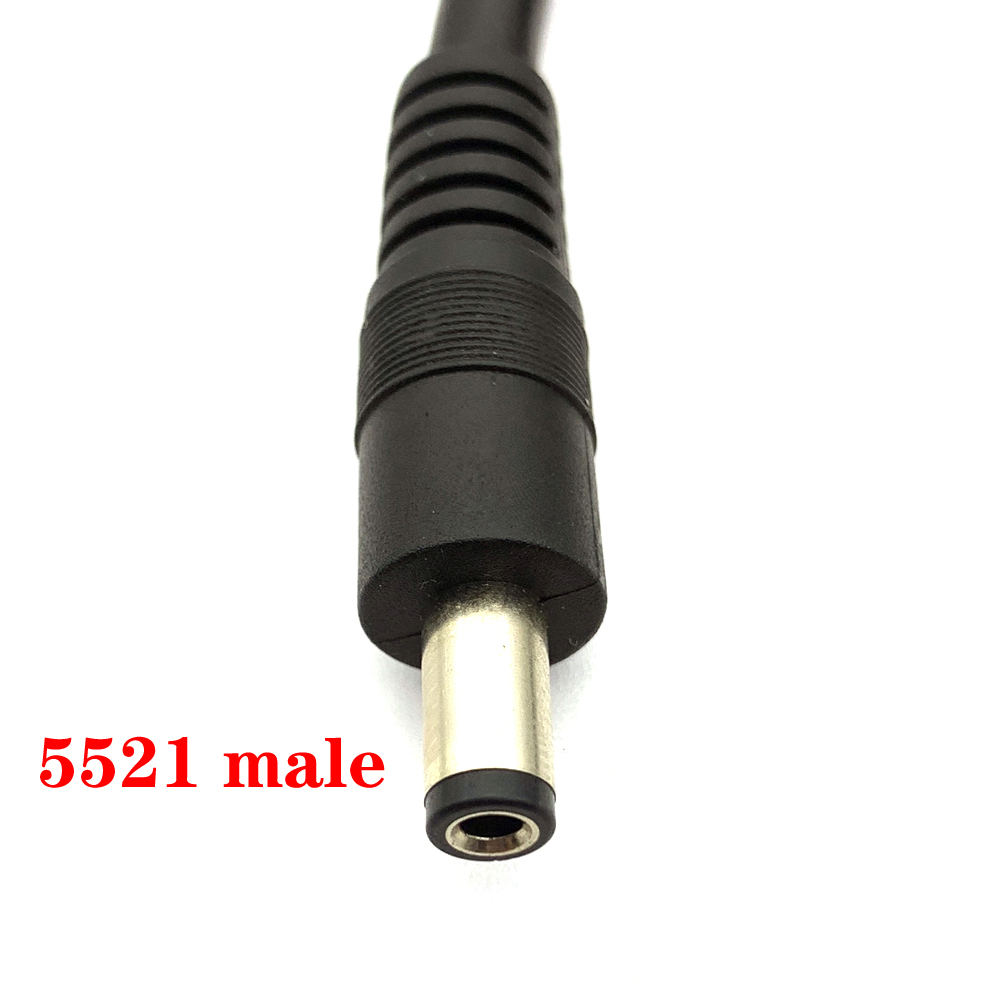 XT60 Male/Female Connector To DC5525/5521 Power Cable 5.5*2.5 5.5*2.1mm Adaptor Glasses Battery Charging Conversion Wire 10A 15A: Red / Bundle 1