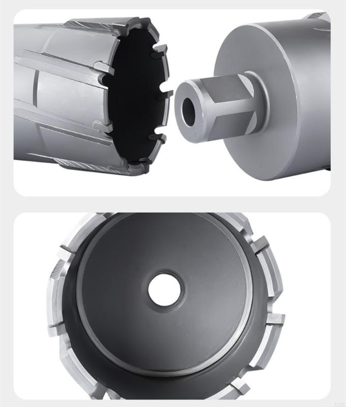 A2be diameter 12-28mm x 35mm tcts ringformad fräs weldon-skaft 35mm legeringsborr metallhål