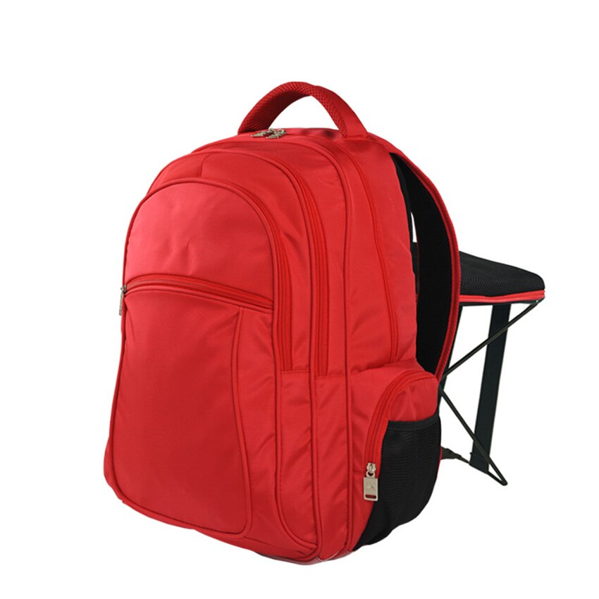 C1312 47l cadeira de pesca mochila multifuncional dobrável fezes mochila ao ar livre esportes casuais montanhismo caminhadas mochila