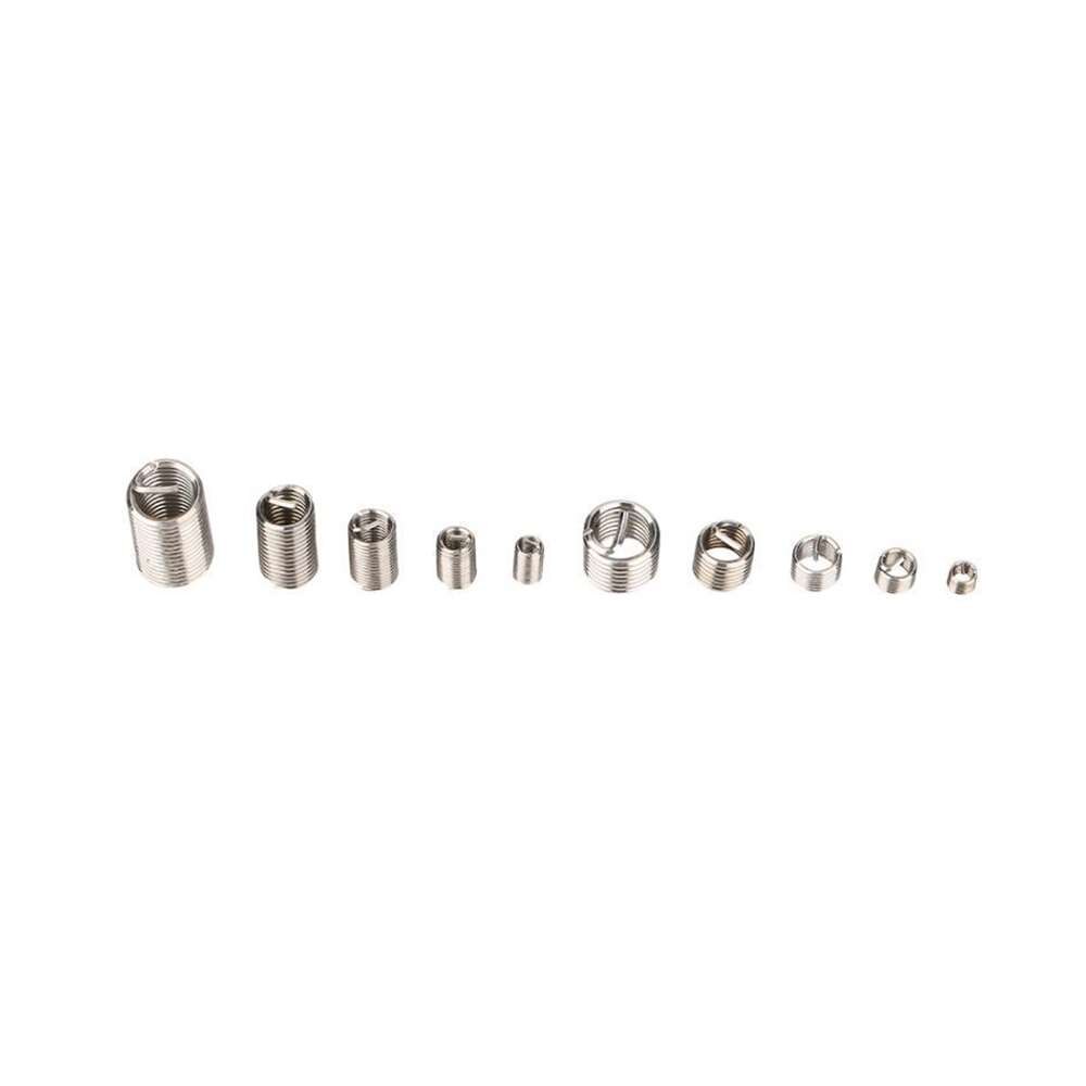 150Pcs Rvs Draad Reparatie Insert Kit M3 M4 M5 M6 M8 Draad Bretels Bus Schroeven Mouw Schroefdraad Schede