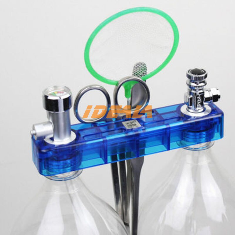 Pro DIY CO2 diffuser D501 kit planted aquarium needle valve pressure gauge generator