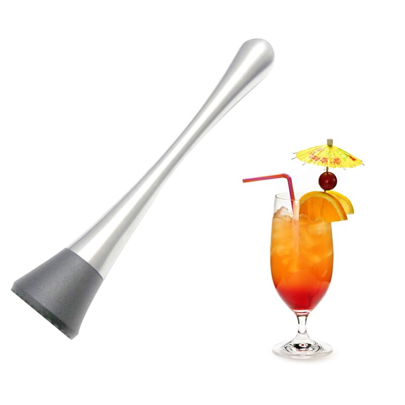 Tuin Keuken Eetkamer Rvs Cocktail Stok Mash Stok Bar Tool-MO2 Bar Gereedschap