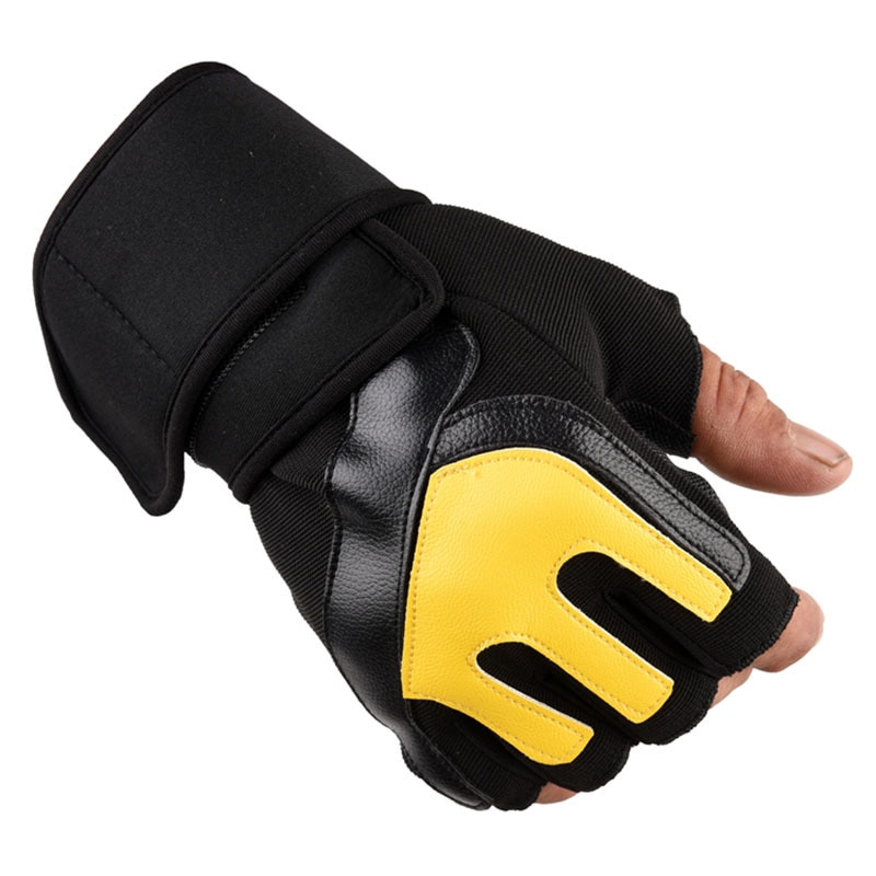 Herren Fitnessstudio Handschuhe Bodybuilding Fitness Sport Hantel Hantel Gewichtheben Sport Handschuhe