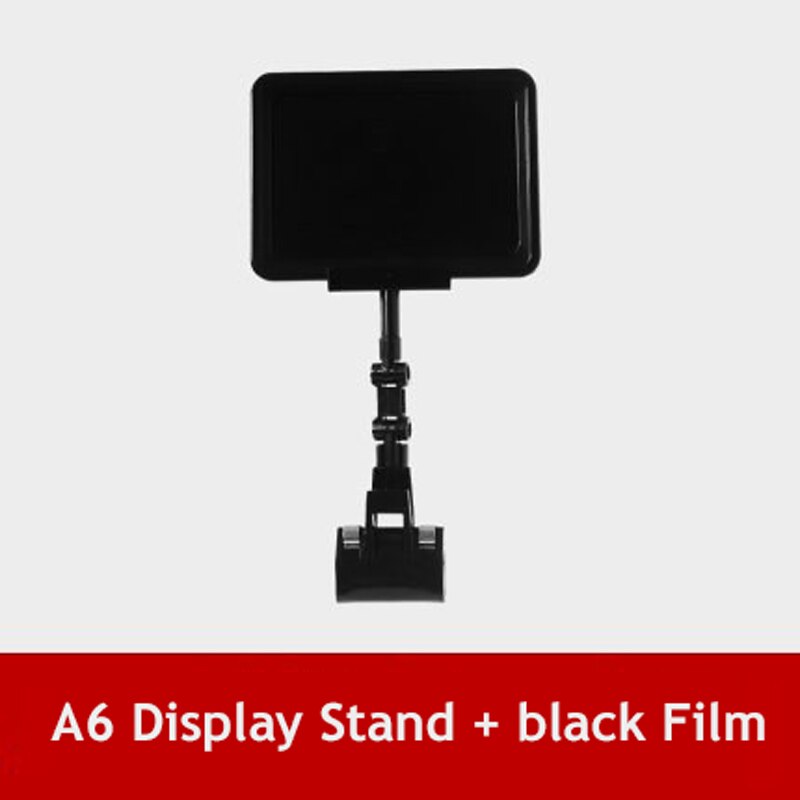 A4/A5/A6 5Pcs Fruit Price Display Stand Supermarket Waterproof Erasable Label Vegetable Fresh Aquatic Product Promotional Brand: A6 Black 5pcs