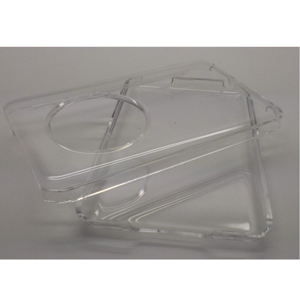 Accessoires transparante, slijtvaste harde beschermhoes met kristalheldere, waterdichte voorkant en achterkant, pc-hoes voor ipod classic 80gb