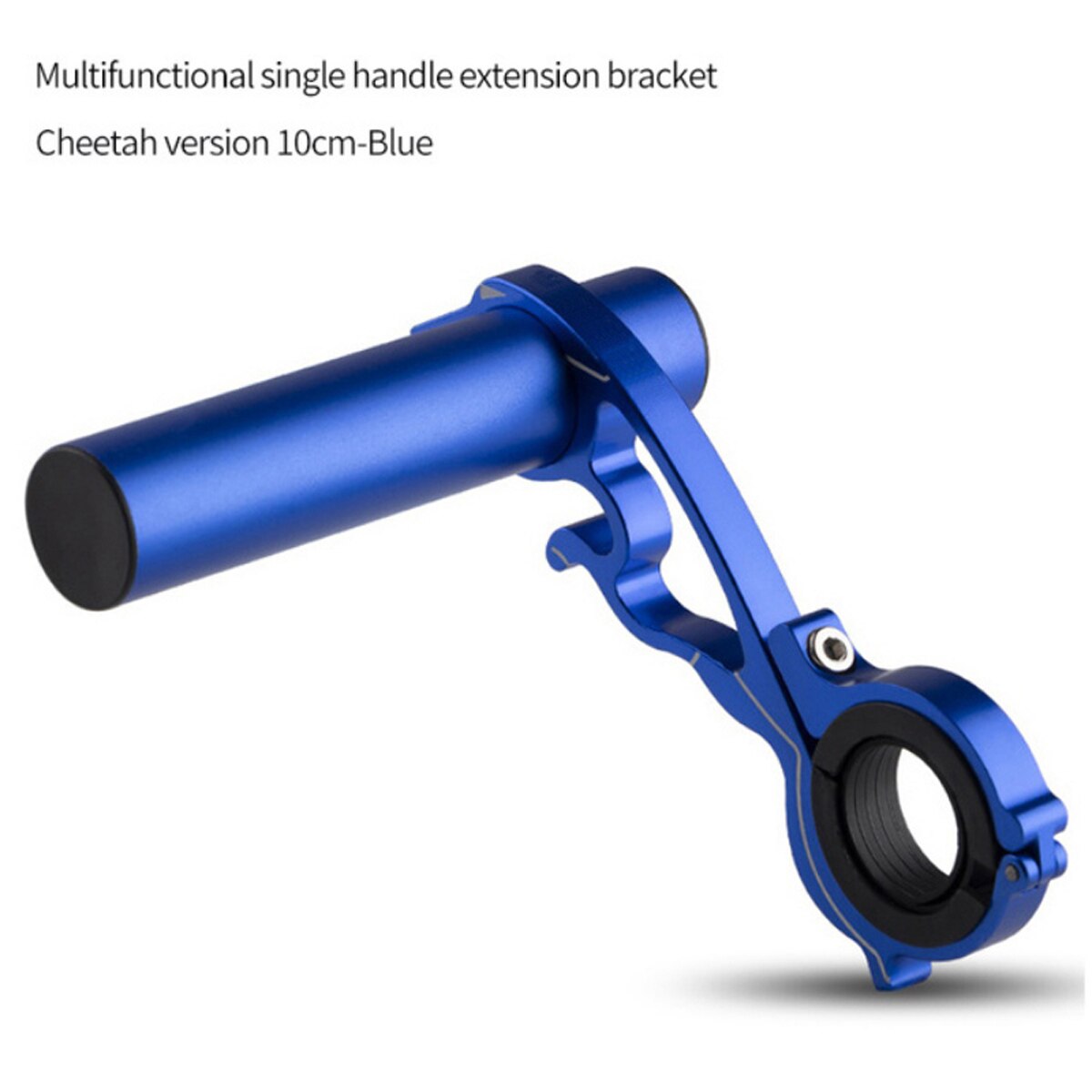 Bike Handlebar Extender,Carbon Fiber/ Aluminum Alloy Clamp Bicycle Handlebar Extension Bracket for Flashlight, GPS, Mobile Phone