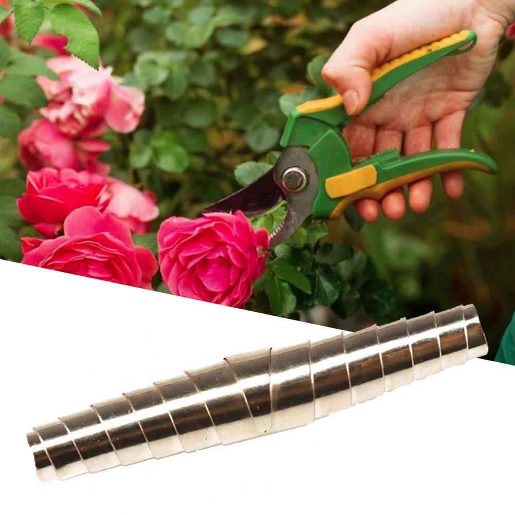 Resorte de podadora Universal de alta dureza, resorte de injerto de voluta de acero inoxidable de buena elasticidad, 5 piezas, para herramienta