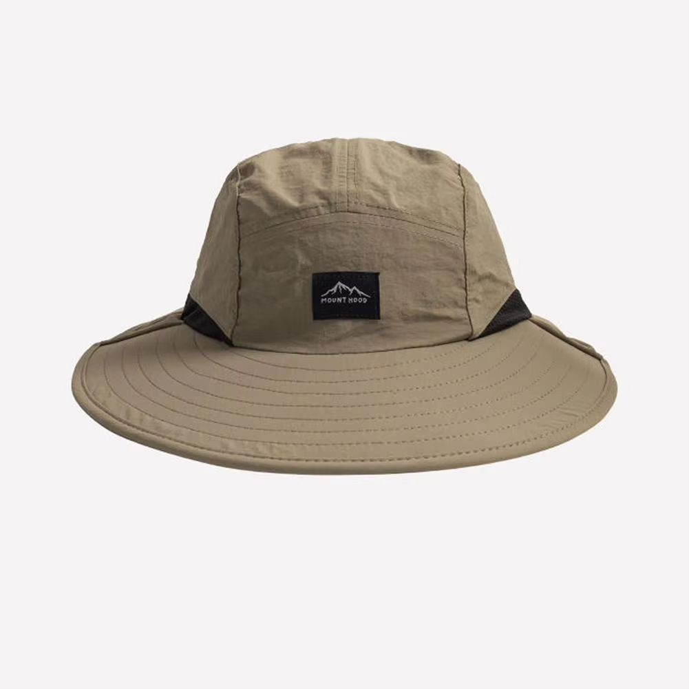 Zomer anti-uv-pet mesh ademende hoed met brede rand panama visserspet waterdichte sneldrogende unisex nekbeschermingshoed