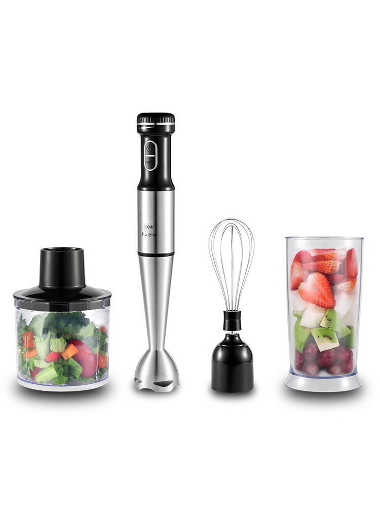 5-in-1 Staafmixer met 1000 W en 21 Snelheden voor Koken en Bakken 5-in-1 Staafmixer met 1000 W en 21 Snelheden voor Koken en Bakken
