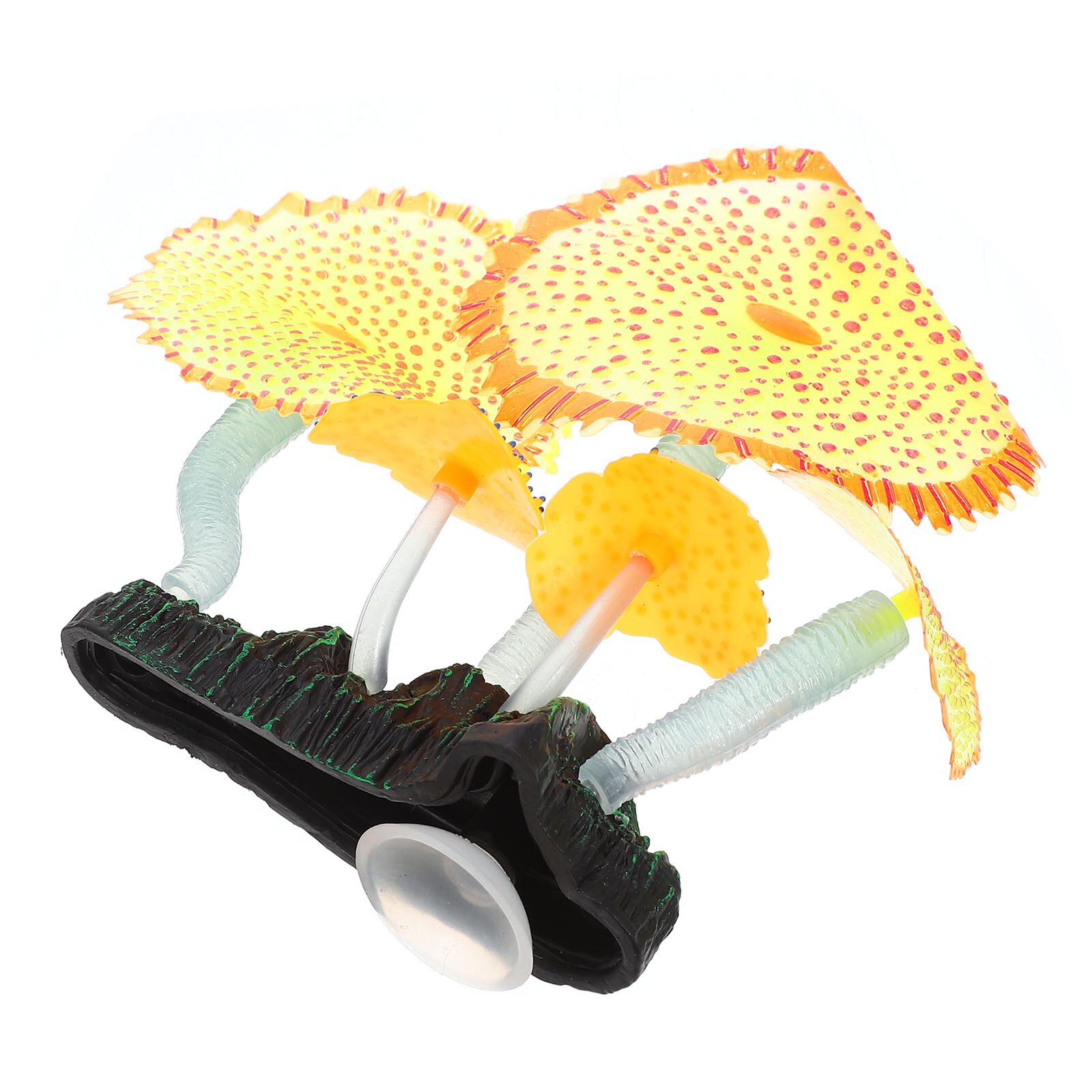 Aquarium Nep Coral Aquarium Kunstmatige Plant Decor Aquatic Plant Versiering: Yellow