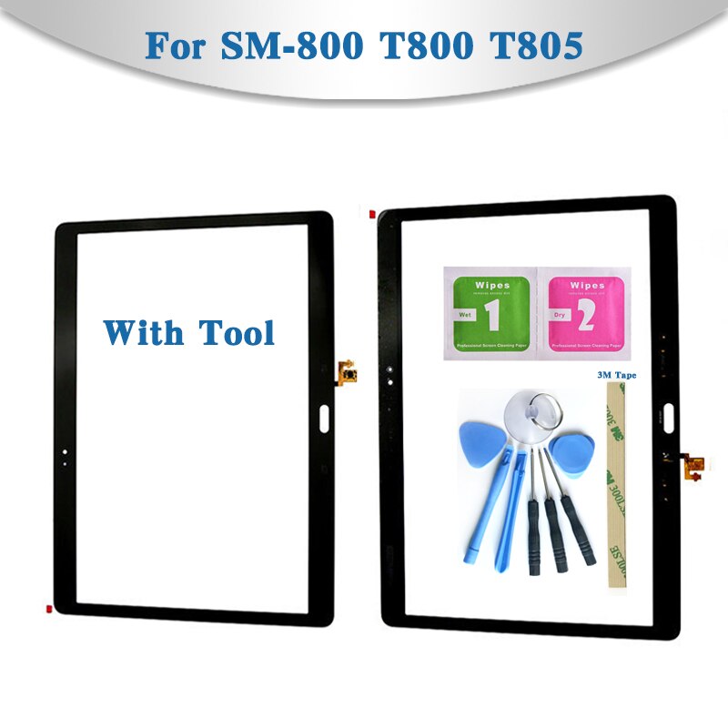 10.5 "Voor Samsung Galaxy Tab 10.5 S Lte SM-800 T800 T805 Tablet Touch Screen Digitizer Sensor Front Buitenste Glas lens Panel