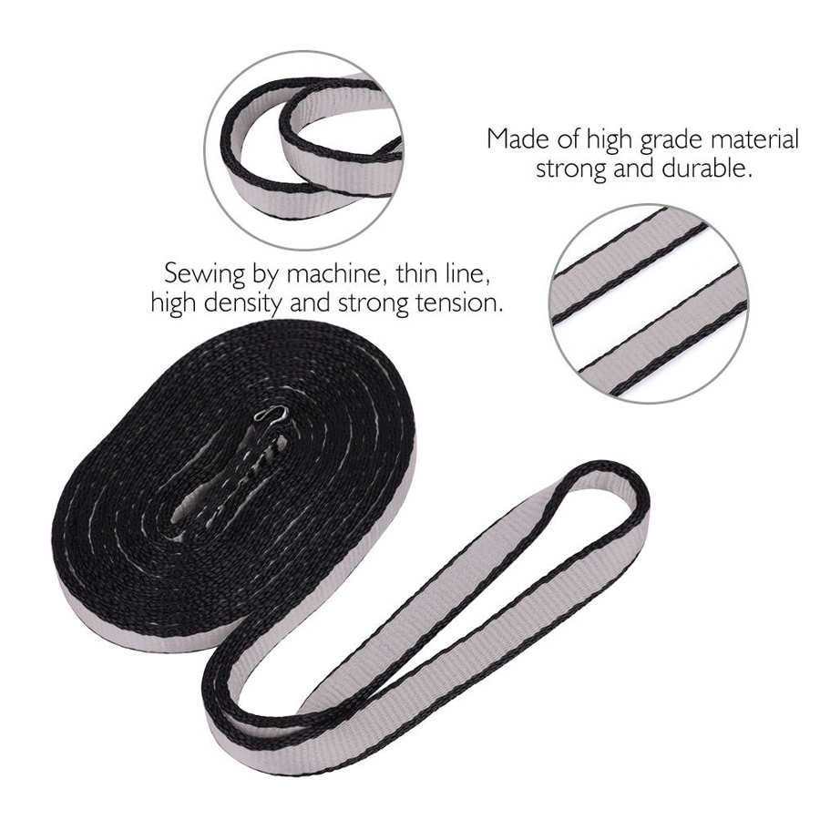 23KN 150cm Climbing Sling Tube Nylon Webbing Rope Cord Bearing Strap Belt Rope❤T