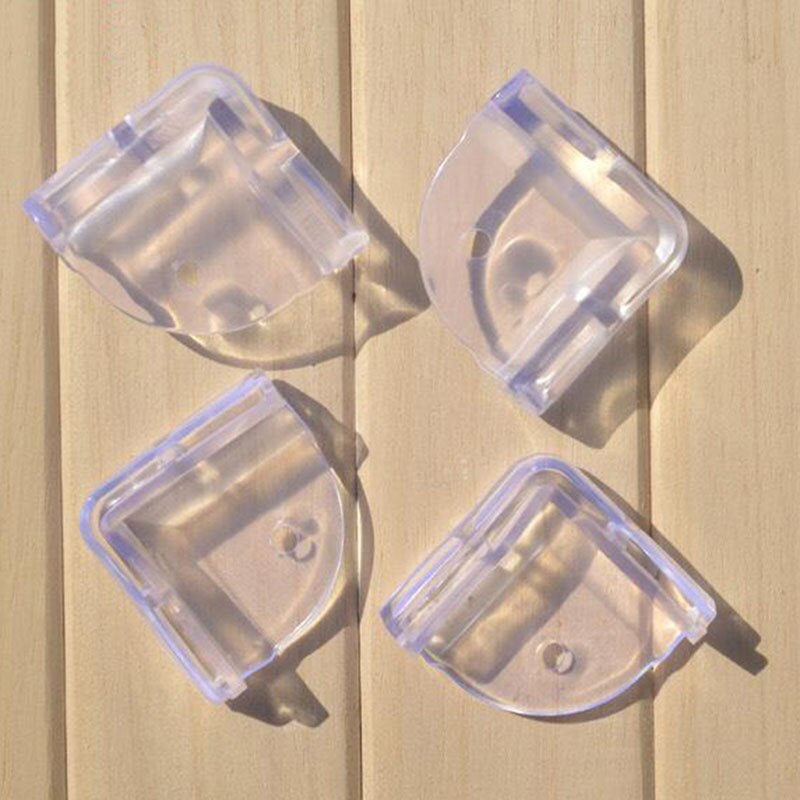 10Pcs Children Baby Safety Collision Right Angle Transparent Protective Corner