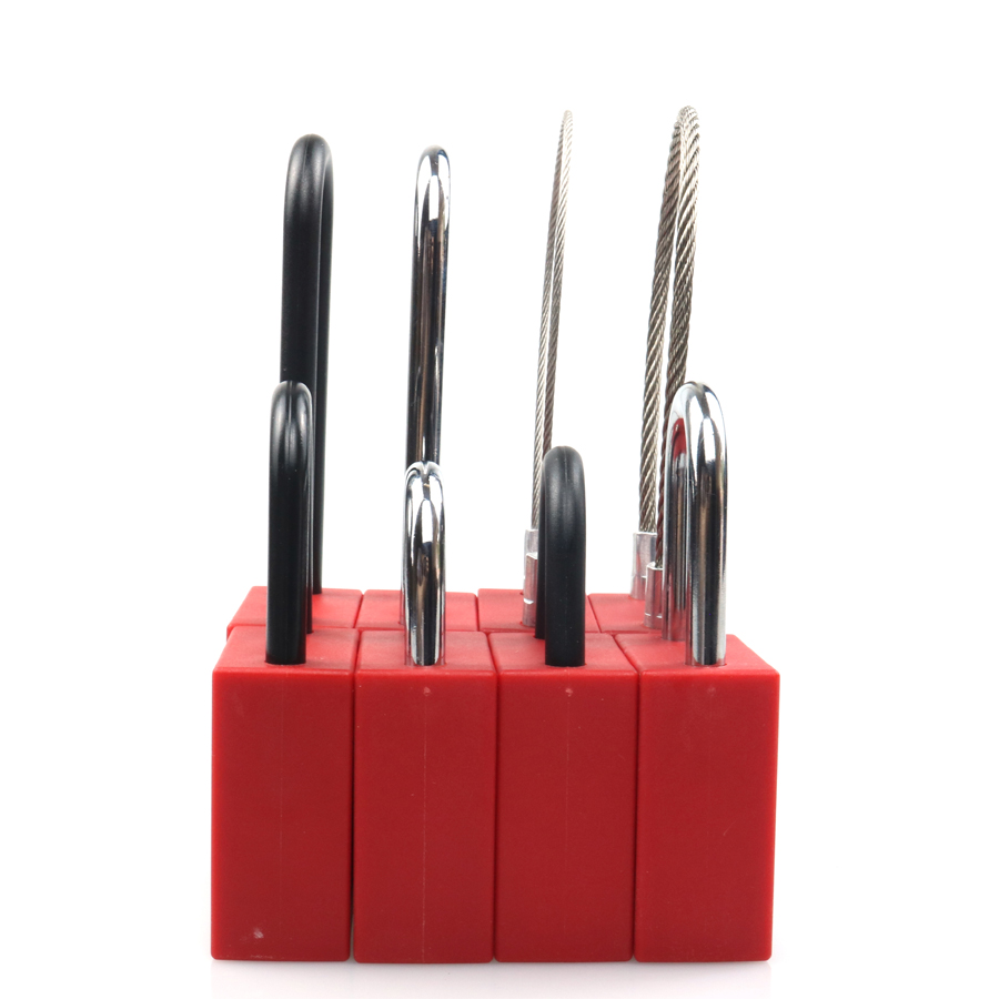 38mm industriële veiligheidshangsloten, loto-vergrendeling, nylon technische beugel, persoonlijke energievergrendeling, directe meerdere specificaties