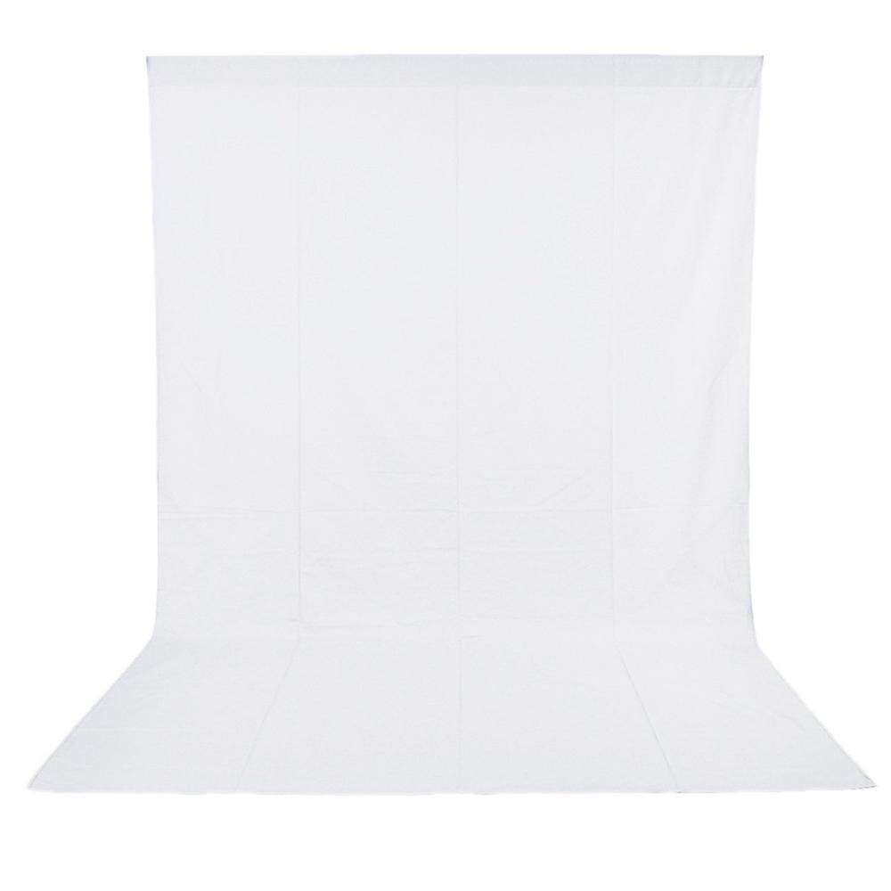 160 * 200cm Photo Backdrops Photography Studio Background 100% Nonwoven Lighting Studio Screen for Photography, Video and TV: white