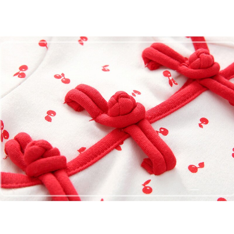 2Pcs/set Baby Boy Girl Autumn And Winter Print Long Sleeve Chinese Year Jumpsuit Cotton Soft Stylish Bodysuit Clothing