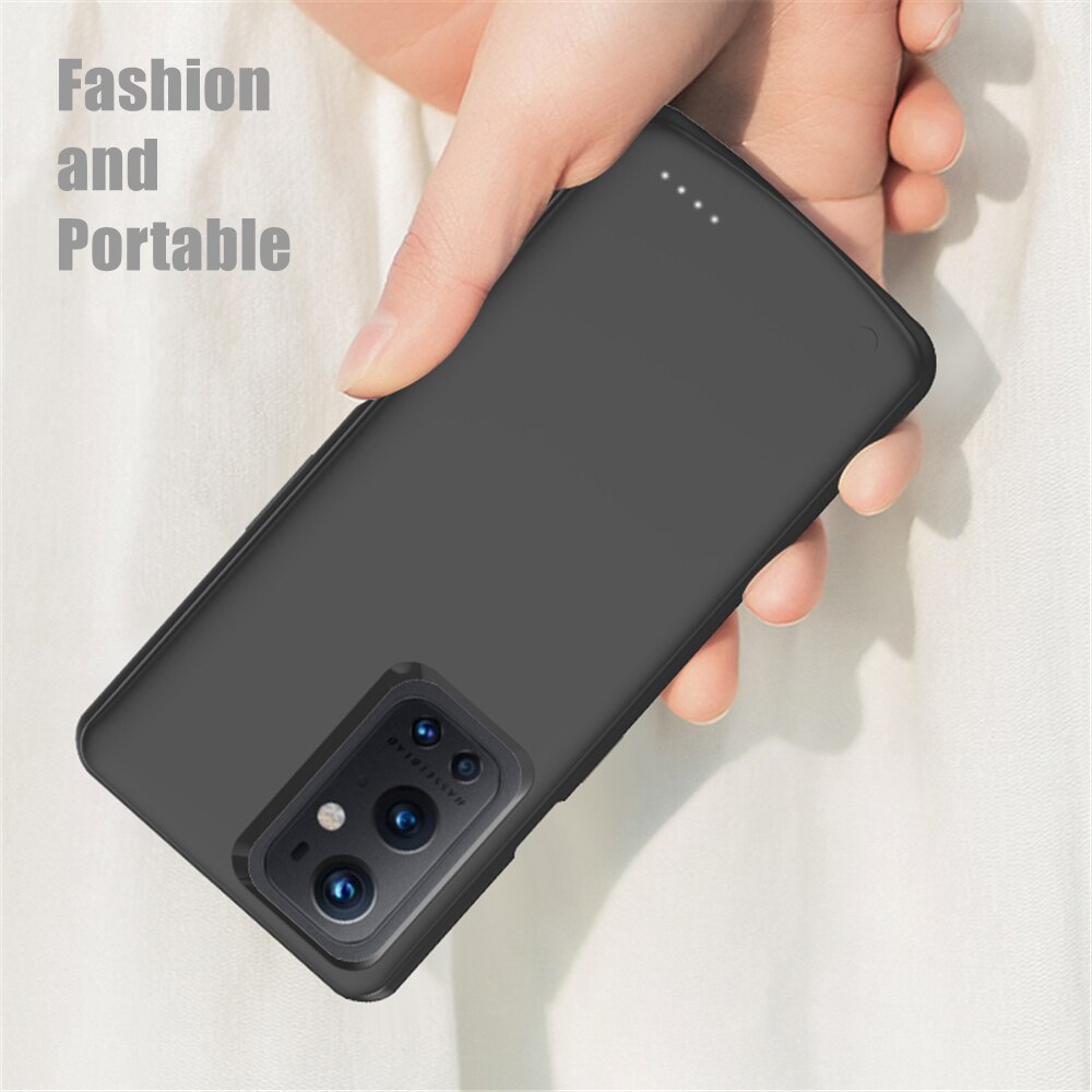 Battery Charger Cases For OnePlus 9 9 Pro Power Bank Case 6800mAh External Charging Battery Case For Oneplus 9R Powerbank Cover
