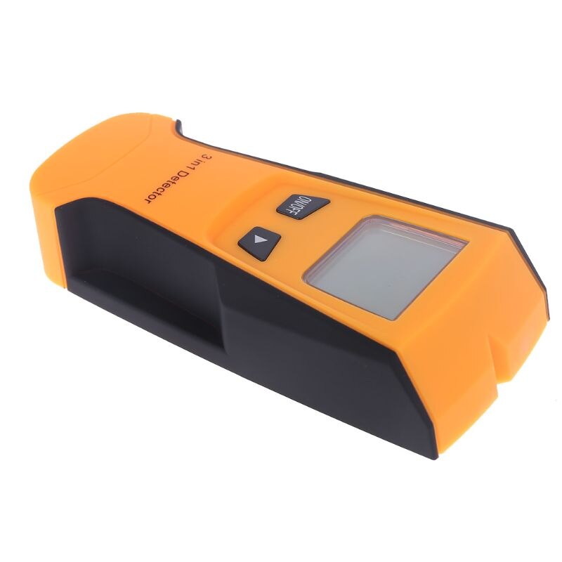 Yellow Yellow TH210 Wall Thickness Gauge Without Battery Backlight Stud Metal AC Wire Scanner Wall Stud Finder Electronic Auto