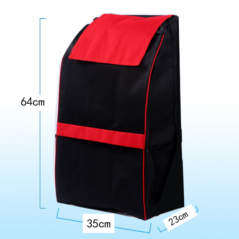 Storage Bags for Trolley Shopping Cart Woman Market Purchase Basket Trailer Portable Cart Large Luggage Bags Foldable Handbag