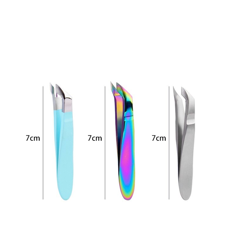 Tijeras pequeñas para cutículas de uñas, pinzas, Mini cortador de uñas, recortador para dedos y dedos, piel muerta, elimina las herramientas de pedicura