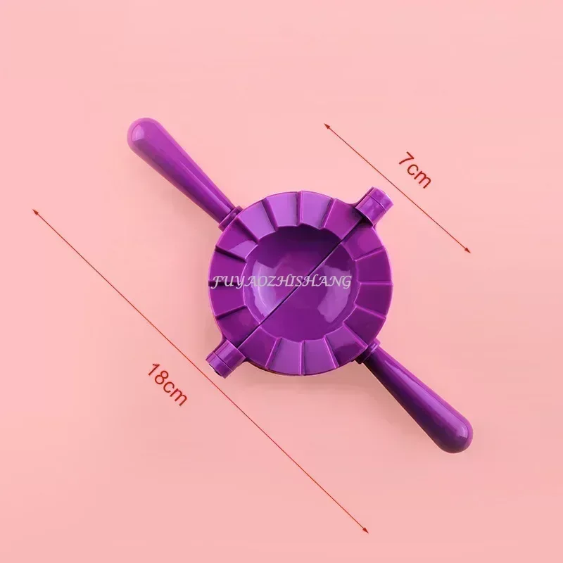 Molde de plástico para fazer bolinhos, prensa de massa manual, clipe de bolinho, faça você mesmo, ravioli, torta, molde, ferramentas de cozinha, acessórios de cozinha: Cáqui escuro