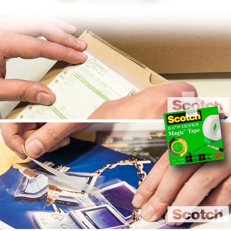 3M magic adhesive tape Stealth transparent invisible writable engineered for repairing photo scotch brand 810 sample price