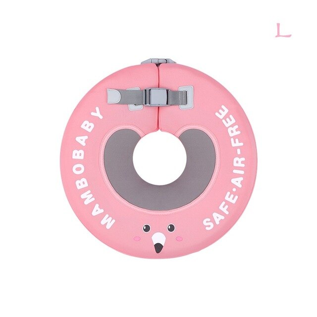 Baby Zwembad Bad Effen Veiligheid Niet Nodig Opblaasbare Baby Zwemmen Drijvende Kinderen Float Neck Ring Zwemmen Accessoires: 3D cover L pink