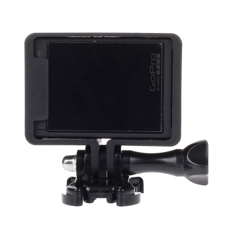 Gopro Accessoires Standaard Beschermende Frame Voor Gopro Hero 4 3 Behuizing Case Basic Schroef Mount Voor Go Pro Hero 3 4 actie Camera