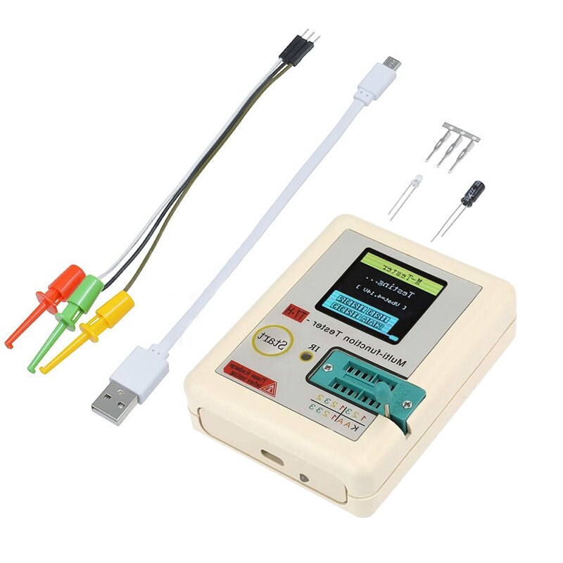 T7 TC-T7-H Hoge Precisie Transistor Tester Diode Triode Capaciteit Mos/Pnp/Npn Lcr Tft Lcd-scherm Tester Multimeter