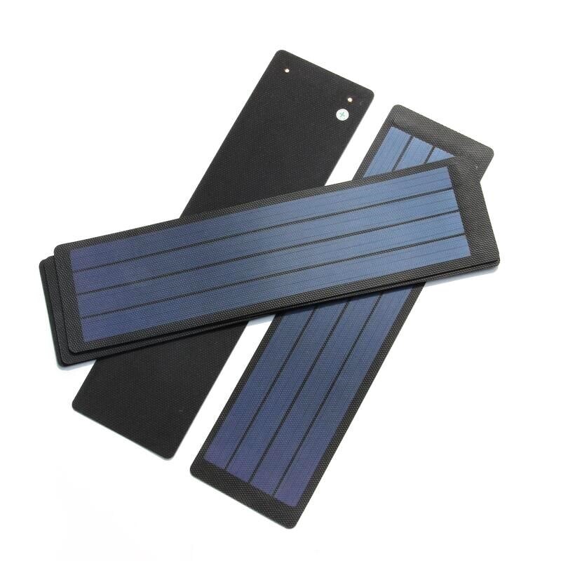 2W 6V Flexible Solar Cell Amorphous Silicon Foldable Solar Panel DIY Solar Charger For 3.7v Super Slim Waterproof 1pcs