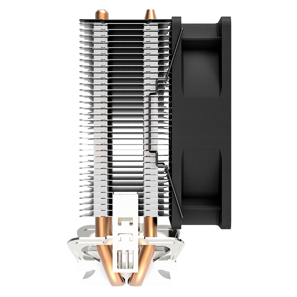 Desktop Computer CPU Cooler 9CM Black Top Cover Silent Multi-platform Fan for Intel LGA1200/115X Thermal Cooling PC Cooler